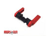 Angry Gun - Ambi Selector for Marui M4 MWS GBB (Red)