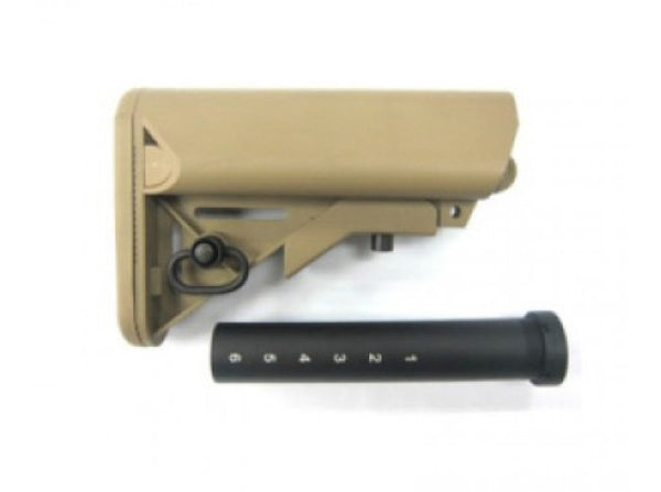 APS AASR Crame Stock with Stock Pipe (Dark Earth)