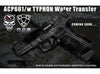APS - ACP Full Metal CO2 Powered Airsoft GBB Gas Blowback Pistol (Typhon)