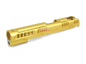 Airsoft Masterpiece LimCat WildCat .40 Caliber 2015 Standard Slide for Hi-CAPA - Gold