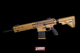 BUNNYCUSTOM Heckler & Koch HK417(RAL8000) Gas BlowBack Rilfe