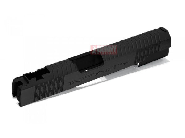 Airsoft Masterpiece Infinity Cross Marking Standard Slide - Black