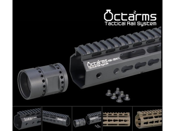 ARES Octarms 10 Inch Tactical Keymod System Handguard Set