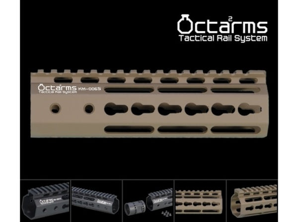 ARES Octarms 7 Inch Tactical Keymod System Handguard Set