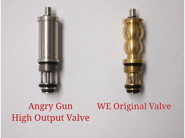Angry Gun Stainless Steel High Output Valve for WE M4/AK/PDW/SCAR/L85 GBB