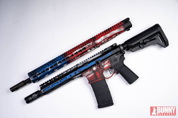 BUNNYCUSTOM : America f*#k yeah Mega Arms MKM AR15