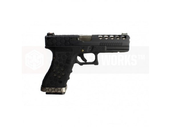Armorer Works BSB HEX CUT VX0101 GBB Pistol (BK/BK)