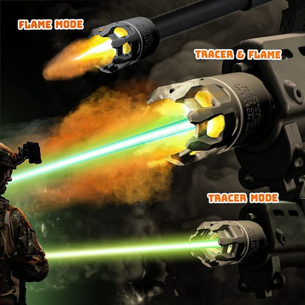 Acetech Raider Tracer unit ( M14 CCW ) ( with Flame Effect ) (Black)