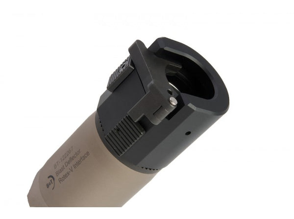 Angry Gun ROTEX V Blast Deflector - Dummy Silencer Ver. (Licensed by ASG) (ASIA Edition w/ B&T Trademark)