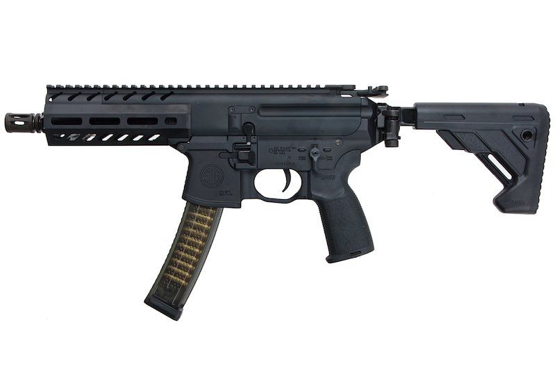 トイガン用 APFG MCX MPX SIG AIR SIG AIR MPX AEG Airsoft Rifle (Black) | Bunny Workshop