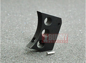 AKA Type E Aluminum Trigger for Marui Hi-Capa GBB (Long, Black)