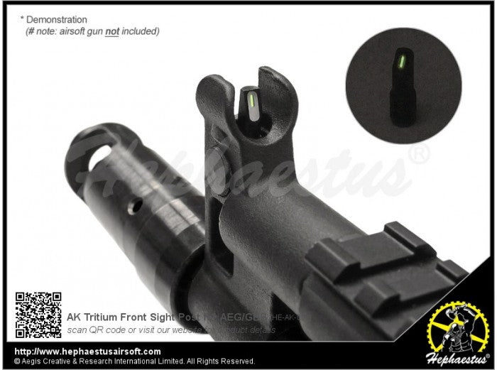 Hephaestus-AK-Tritium-Front-Sight-Post-for-AEG-GBB | Bunny Workshop