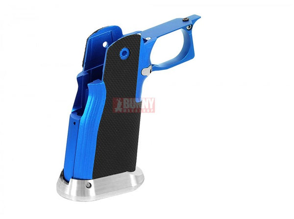 Airsoft Masterpiece Type R7 Aluminum Grip for Hi-CAPA - Blue