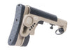 Daruma Custom - Zenitco style PT-3 Tactical Folding Stock for GHK GBB / LCT AEG AK series (Tan)