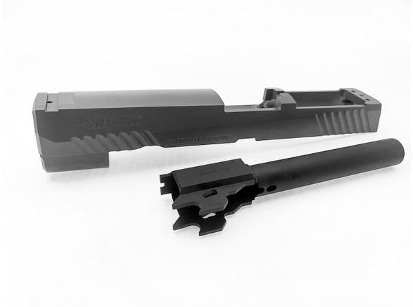 Boom Arms Custom CNC Steel P320 M17 Slide Kit for SIG / VFC M17 GBB (Black, Limited Edition)