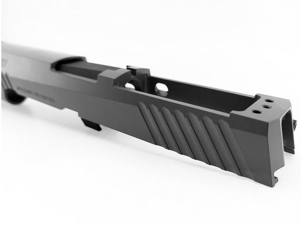 Boom Arms Custom CNC Steel P320 M17 Slide Kit for SIG / VFC M17 GBB (Black, Limited Edition)