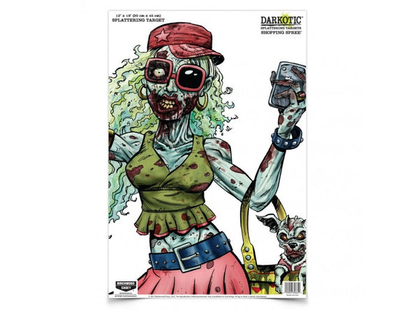 BIRCHWOOD CASEY - DARKOTIC 12x18 Shopping Spree Target (8pcs)