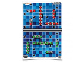 BIRCHWOOD CASEY - PREGAME 12x18 Battle At Sea Target (8pcs)
