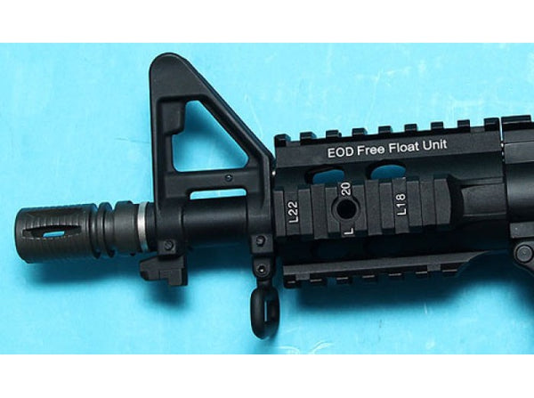 G&P Aluminum Paratrooper AEG Outer Barrel (6.5inch, 14mm CW)