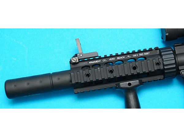 G&P Aluminum CQB/R One Piece AEG Short Outer Barrel (5inch, 14mm CW)