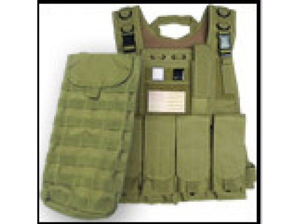 King Arms MPS SAPI Vest Deluxe Package (Olive Drab)