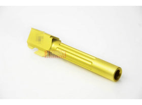 Guns Modify S-style G17 KKM-style Aluminum Outerbarrel For Marui Airsoft Glock Pistol series - Golden
