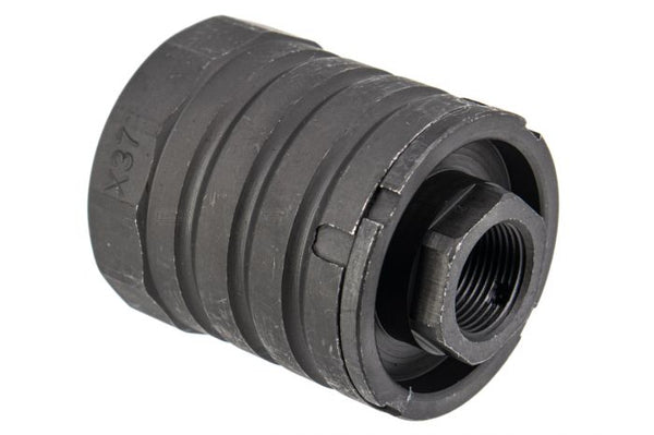 Daruma custom - 360 X 37 Muzzle Brake with Blast Shield 14mm CCW for Airsoft AK AEG & GBB Series