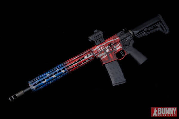 BUNNYCUSTOM : America f*#k yeah Mega Arms MKM AR15