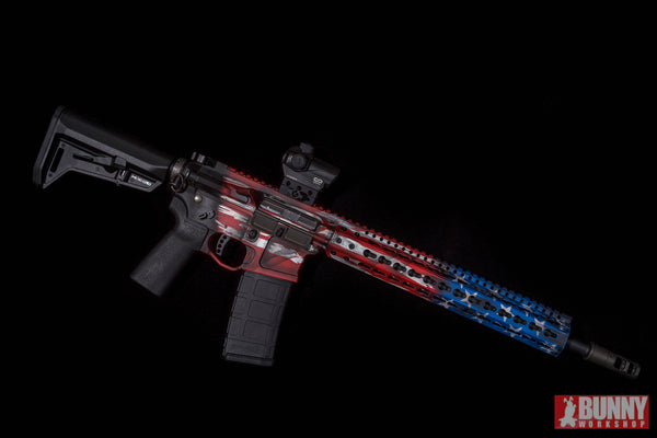 BUNNYCUSTOM : America f*#k yeah Mega Arms MKM AR15