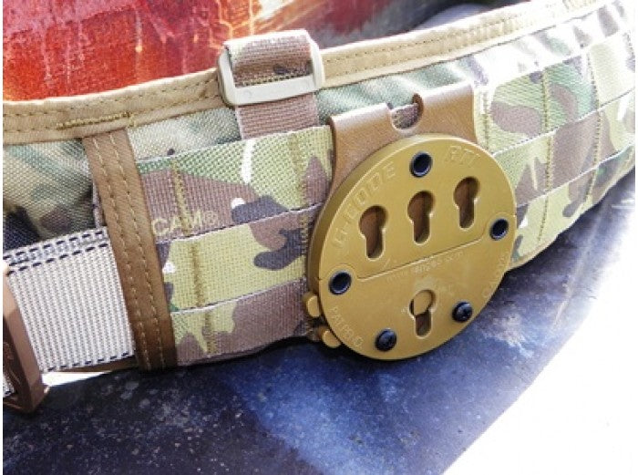 G code RTI Battle Belt Molle Adapter Tan Bunny Workshop