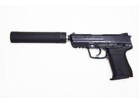 Umarex - HK45 Compact Tactical Gas Blowback Pistol with TR45S Silencer Dummy