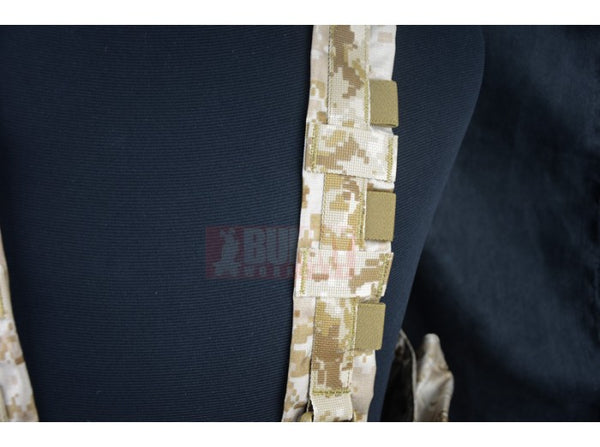 May Flower - RECCE CHEST RIG (HK417)  (Desert Digital)