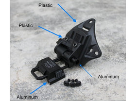 FMA L4G19 NVG Mount Aluminum & Nylon TB623 ( BK )