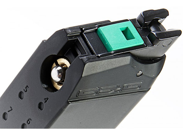 G&G GTP9 / SMC-9 50rds Hi-Capa Gas Magazine - Black