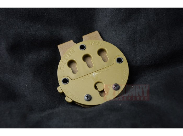 G-code-RTI-Battle-Belt-Molle-Adapter-Tan | Bunny Workshop
