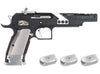 Gunsmith Bros GB01 TF Aluminum Open GBB Pistol - Black