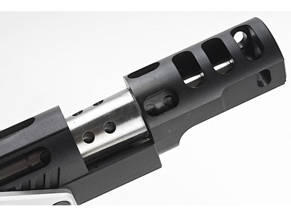 Gunsmith Bros GB01 TF Aluminum Open GBB Pistol - Black