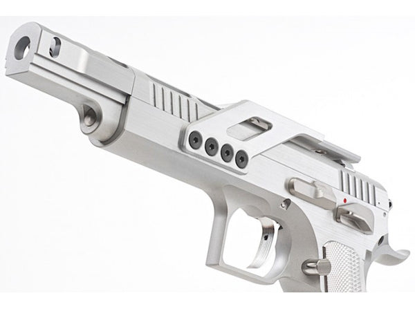 Gunsmith Bros GB01 TF Aluminum Open GBB Pistol - Silver