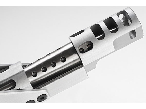 Gunsmith Bros GB01 TF Aluminum Open GBB Pistol - Silver