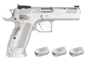 Gunsmith Bros GB01 TF Aluminum Standard GBB Pistol - Silver