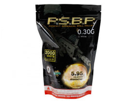 G&G P.S.B.P. 6mm 0.3g Airsoft BB (Gray, 2000rd)