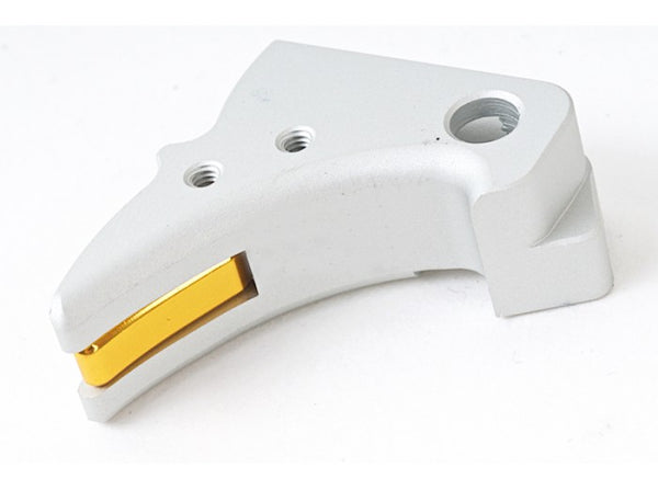 Guns Modify Aluminum Trigger for Tokyo Marui G Series - STD Style Ver 3 - Silver