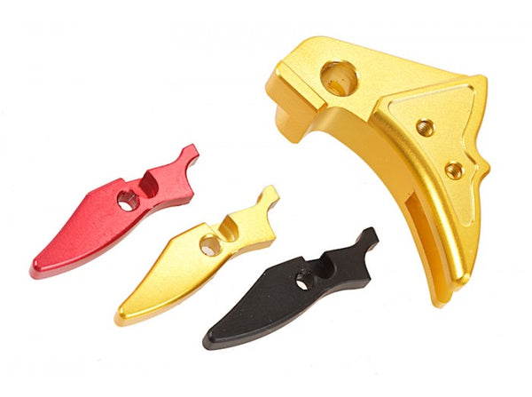 Guns Modify Aluminum Trigger for Tokyo Marui 17/18/26 ver.3 / S Style - Gold