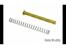 Guns Modify Stainless Steel Recoil Guide Rod for Tokyo Marui / WE / VFC Model 17 DEU - Gold