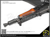 Hephaestus - AKS-74U/AKMSU Railed Gas Tube for AEG/GBB
