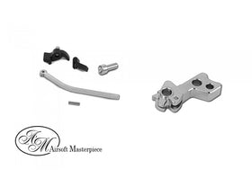 Airsoft Masterpiece CNC Steel Hammer & Sear Set for Marui Hi-CAPA TYPE 5 ( Silver )