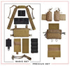 TWINFALCONS MFC2.0 Micro Fight Chest Rig Premium Set (Combat Grey)