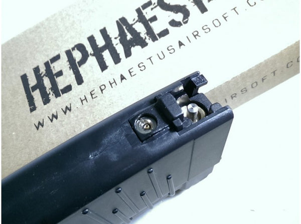 Hephaestus Custom Gas Magazine (Extended Type B) for GHK AK Series (Black)