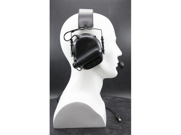 Earmor Tactical Hearing Protection Ear-Muff M32-MOD1 (2018 New Version) Black
