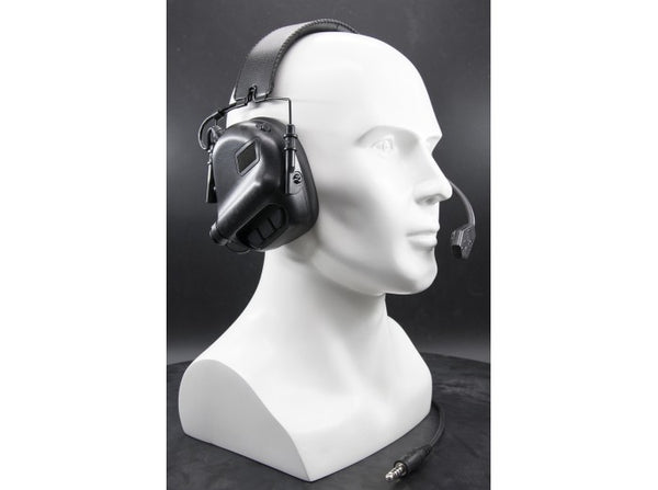 Earmor Tactical Hearing Protection Ear-Muff M32-MOD1 (2018 New Version) Black